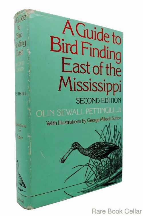 【古本】 Guide to Bird Finding East of the Mississippi (Revised) - Olin Sewal Pettingill (Oxford University Press) 【紙書籍】 0195020979