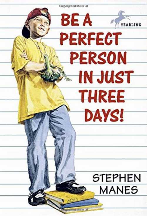 【古本】 Be a Perfect Person in Just Three Days! - Stephen Manes (Yearling) 【紙書籍】 9780440413493
