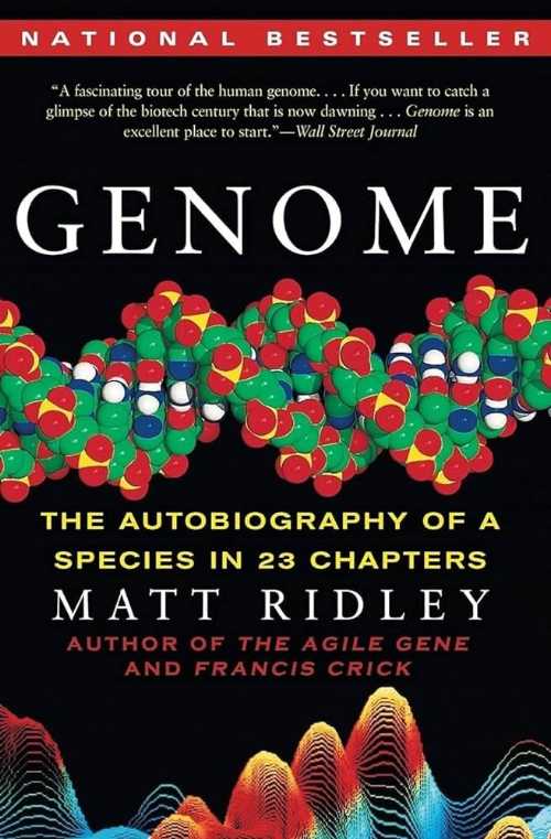 【古本】 Genome: The Autobiography of a Species in 23 Chapters - Matt Ridley (Harper Perennial) 【紙書籍】 9780060932909