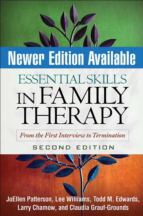 【古本】 Essential Skills in Family Therapy: From the First Interview to Termination - JoEllen Patterson (The Guilford Press) 【紙書籍】 9781606233054