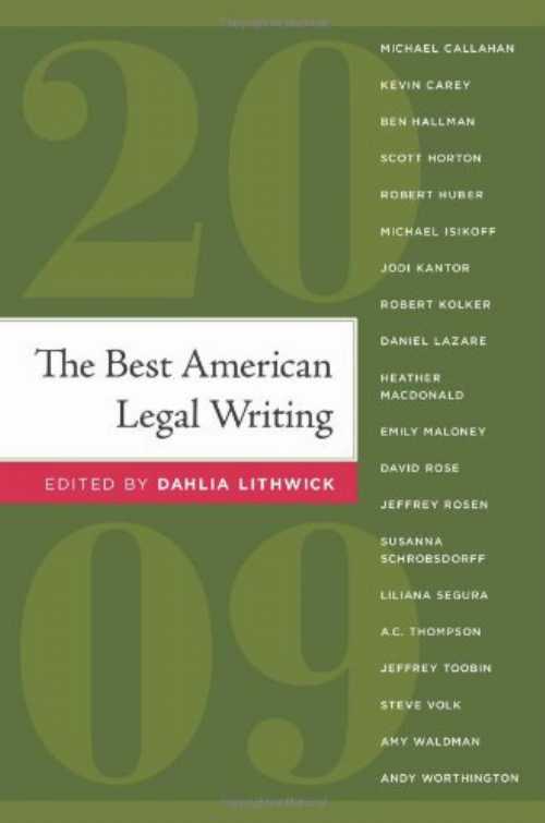 【古本】 Best American Legal Writing (2009) - Dahlia Lithwick (Kaplan Publishing) 【紙書籍】 9781607144663