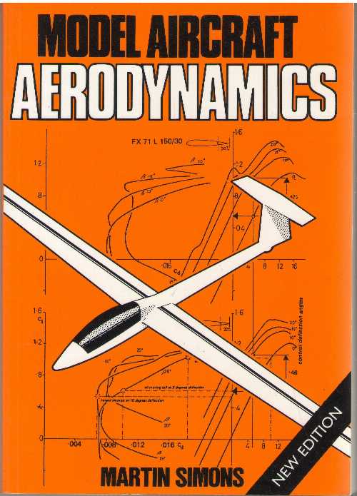 【古本】 Model Aircraft Aerodynamics - M Simons (Argus Books) 【紙書籍】 9780852429150
