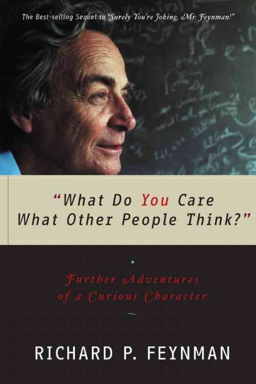 【古本】 "What do you care what other people think?" - Richard P Feynman (W. W. Norton & Company) 【紙書籍】 9780393320923