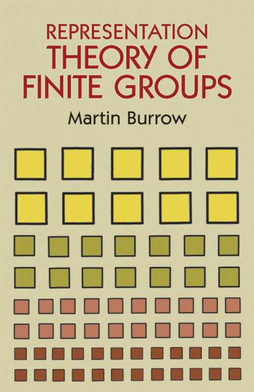 【古本】 Representation Theory of Finite Groups (Revised) - Martin Burrow (Dover) 【紙書籍】 9780486674872