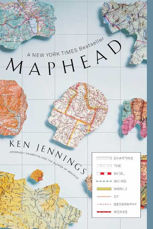 【古本】 Maphead: Charting the Wide, Weird World of Geography Wonks - Ken Jennings (Scribner) 【紙書籍】 9781439167182