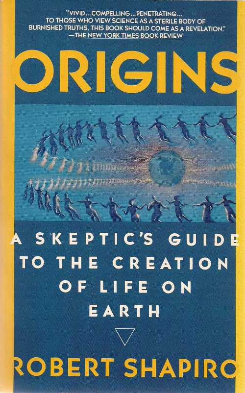 【古本】 Origins: Skeptic's - Robert Shapiro (Bantam New Age) 【紙書籍】 9780553343557