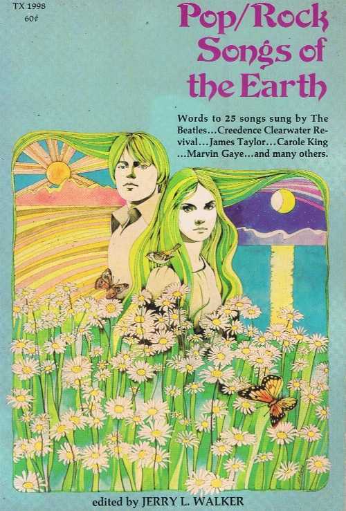 【古本】 Pop / Rock Songs of the Earth - Jerry L Walker (SCHOLASTIC INC. @) 【紙書籍】 B0013G57BC