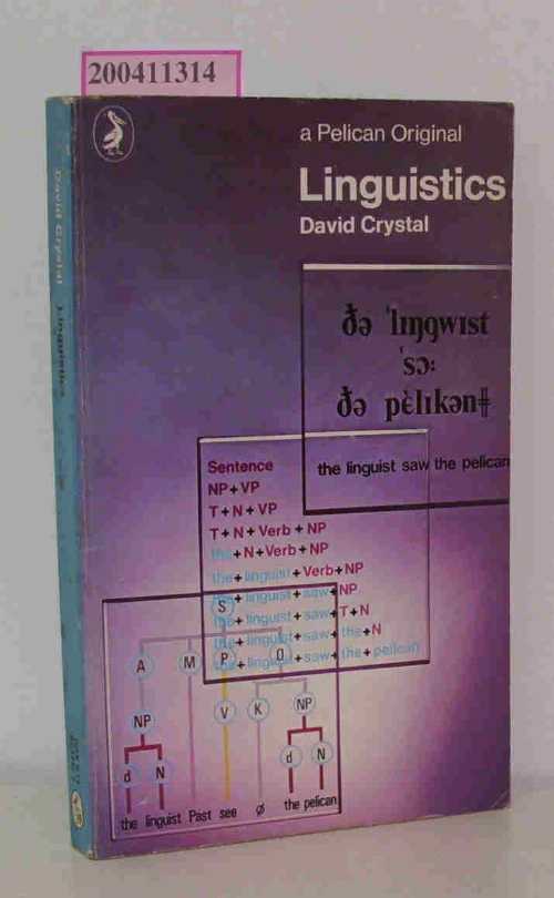 【古本】 Linguistics (Repr W/Revisions) - David Crystal (Penguin Books) 【紙書籍】 0140213325