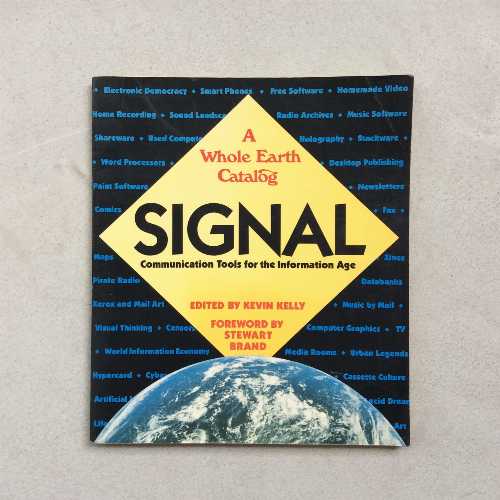 【古本】 Signal the Whole Earth Catalog - Kevin T Kelly (Harmony) 【紙書籍】 9780517570845