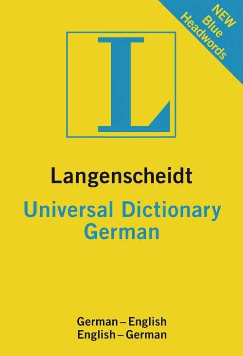 【古本】 Langenscheidt Universal Dictionary: German (Revised) - Langenscheidt (Langenscheidt) 【紙書籍】 9783468981685