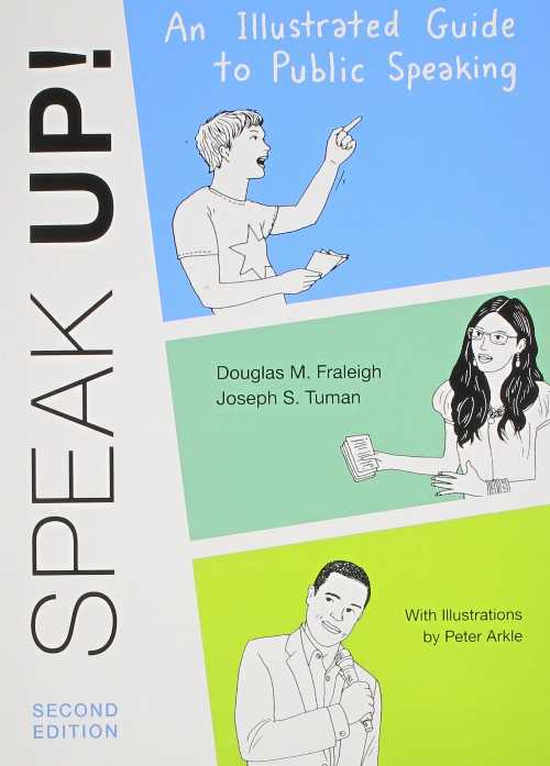 【古本】 Speak Up: An Illustrated Guide to Public Speaking - Douglas M Fraleigh (Bedford/St. Martin's) 【紙書籍】 9780312621889