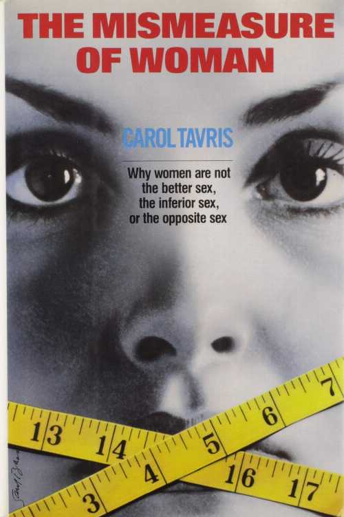 【古本】 Mismeasure of Woman - Carol Tavris (Simon & Schuster) 【紙書籍】 9780671662745