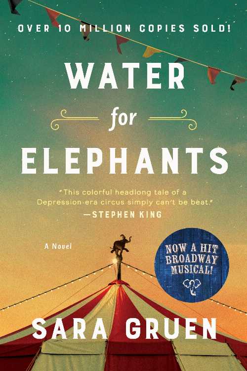 【古本】 Water for Elephants - Sara Gruen (Algonquin Books of Chapel Hill) 【紙書籍】 9781565125605