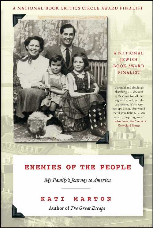 【古本】 Enemies of the People: My Family's Journey to America - Kati Marton (Simon & Schuster) 【紙書籍】 9781416586135