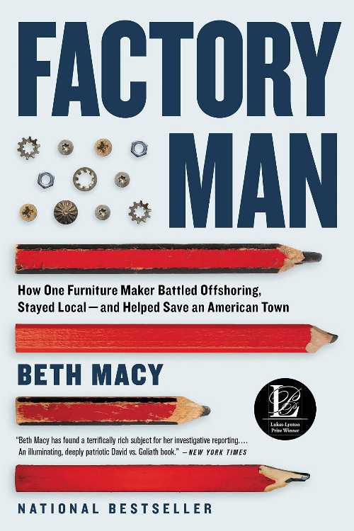 【古本】 Factory Man - Beth Macy (Back Bay Books) 【紙書籍】 9780316231411