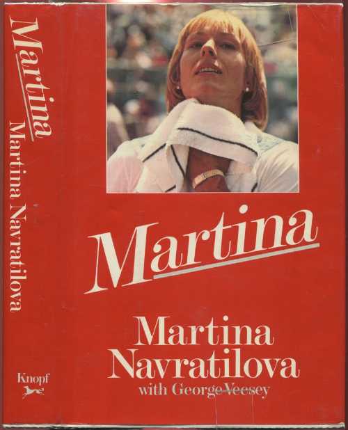 【古本】 Martina - Martina Navratilova (Knopf) 【紙書籍】 0394536401