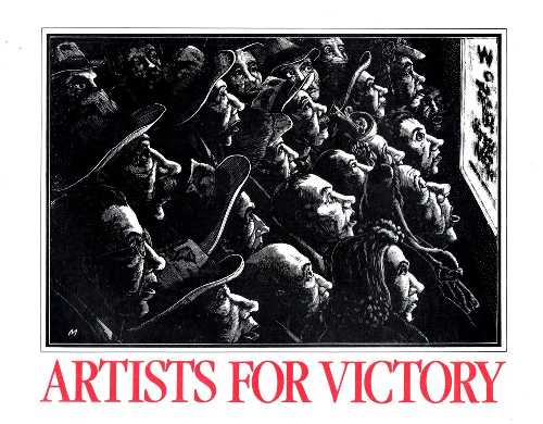 【古本】 Artists for Victory: An Exhibition Catalog - Ellen G Landau (United States Govt Printin..