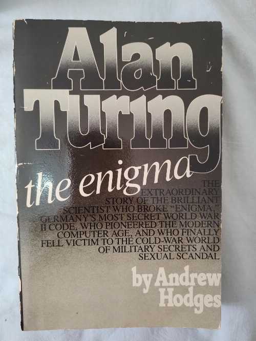 【古本】 Alan Turing - Andrew Hodges (Simon & Schuster) 【紙書籍】 0671528092