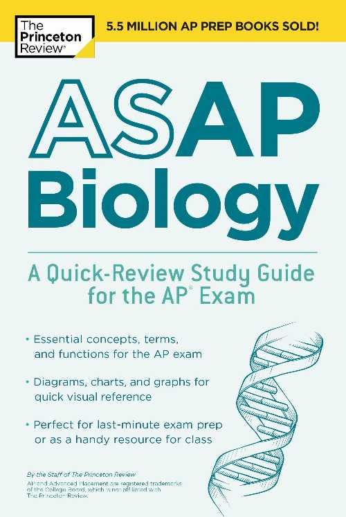 【古本】 ASAP Biology: A Quick-Review Study Guide for the AP Exam - The Princeton Review (Princeton Review) 【紙書籍】 9781524757649
