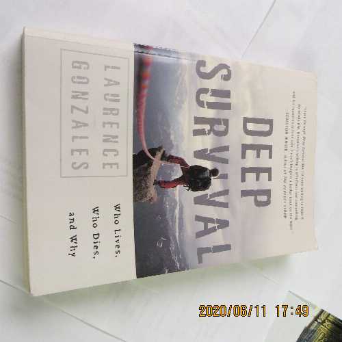 【古本】 Deep Survival: Who Lives, Who Dies, and Why - Laurence Gonzales (W. W. Norton & Company) 【紙書籍】 9780393326154