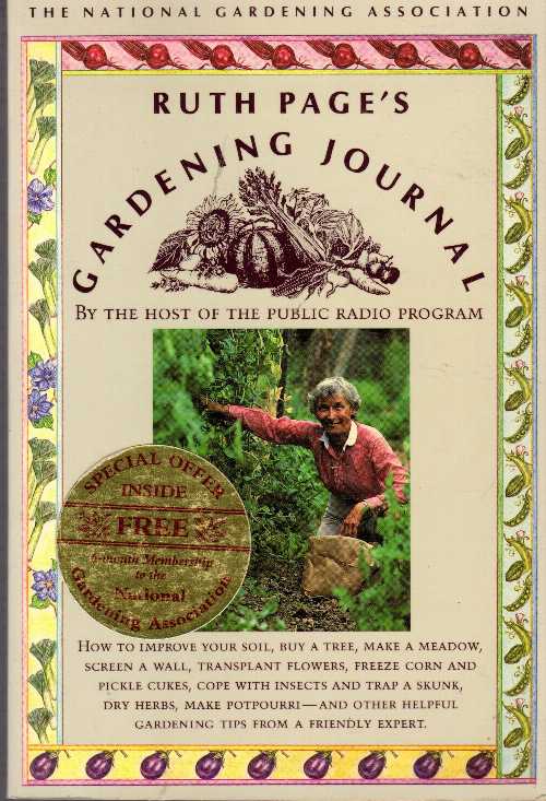 【古本】 Ruth Page's Gardening Journal - Ruth Page (Houghton Mifflin Harcourt) 【紙書籍】 0395500915