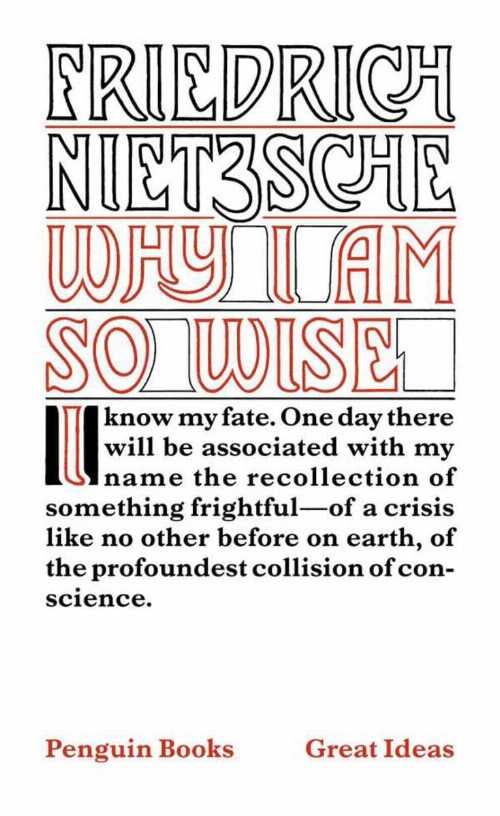 【古本】 Why I Am So Wise - Friedrich Nietzsche (Penguin Books) 【紙書籍】 9780143036340
