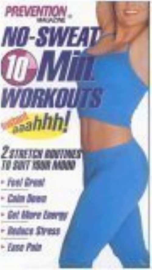 【古本】 Prevention Magazine No-Sweat 10 Min. Workouts - Michele Stanten (Rodale Inc.) 【紙書籍】 039697019958