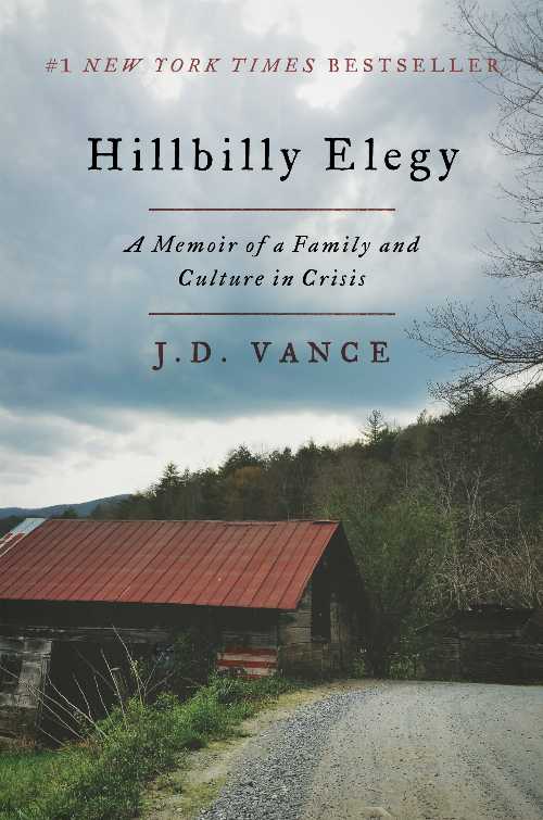 【古本】 Hillbilly Elegy: A Memoir of a Family and Culture in Crisis - J D Vance (Harper) 【紙書籍】 9780062300546