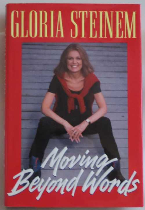 【古本】 Moving Beyond Words - Gloria Steinem (Simon & Schuster) 【紙書籍】 0671649728