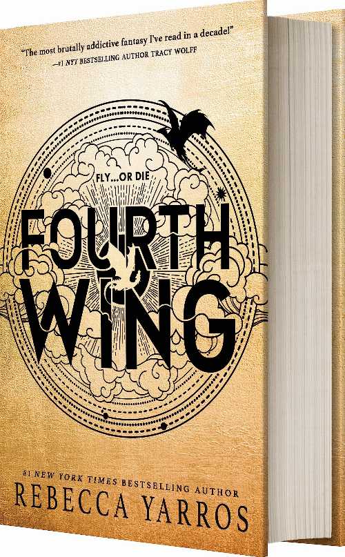 【古本】 Fourth Wing - Rebecca Yarros (Entangled: Red Tower Books) 【紙書籍】 9781649374042