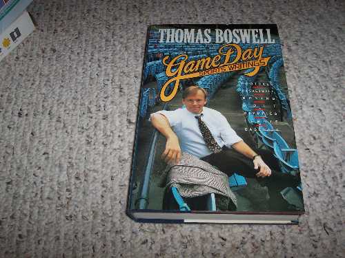 【古本】 Game Day - Thomas Boswell (Doubleday) 【紙書籍】 9780385416177