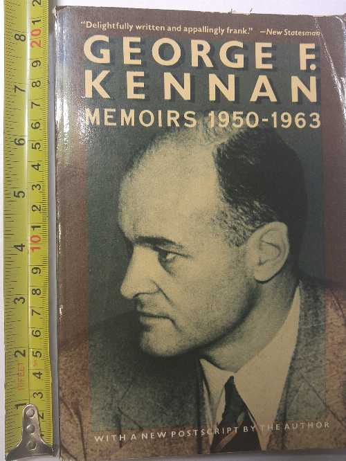 【古本】 Memoirs 1950-1963 - George Frost Kennan (Pantheon) 【紙書籍】 0394716264