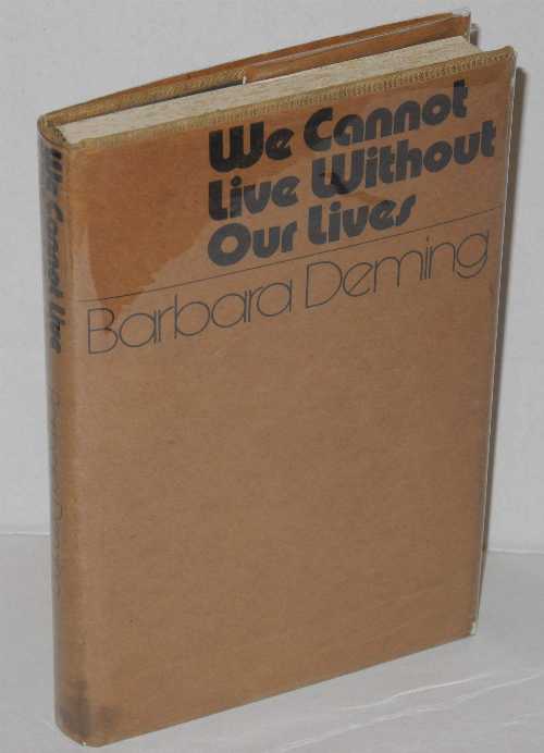 【古本】 We Cannot Live - Barbara Deming (Penguin Adult HC/TR) 【紙書籍】 0670753351