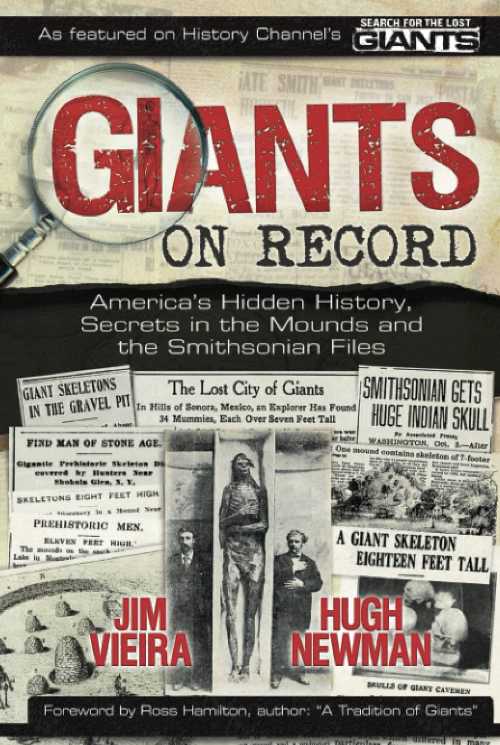 【古本】 Giants on Record: America's Hidden History, Secrets in the Mounds and the Smithsonian Files - Jim Vieira (Avalon Rising Publications) 【紙書籍】 9780956786524