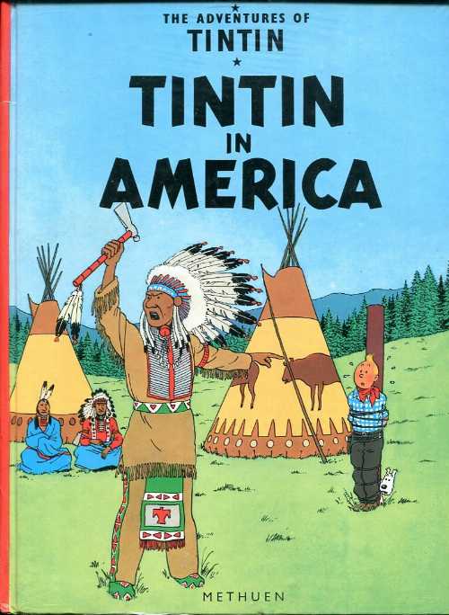 【古本】 Tintin in America (R) - Herge (French & European Pubns) 【紙書籍】 9780416861204