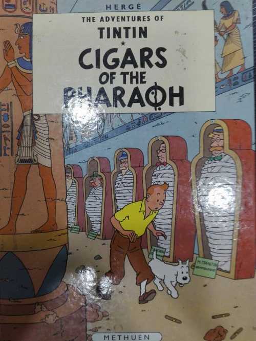 【古本】 The Adventures of Tintin: Cigars of the Pharaoh - Herge (French & European Pubns) 【紙書籍】 9780416088304
