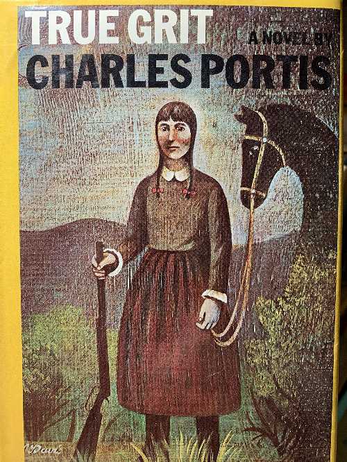 【古本】 Rare TRUE GRIT by Charles Portis 1968 Book Club Edition Simon Schuster Very Good-/VG- - unknown author (Generic) 【紙書籍】 B08WRNNWH7