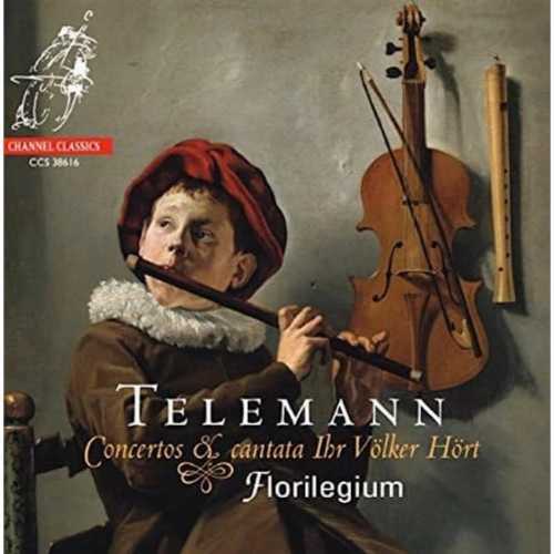  Concertos & Cantata Ihr Volker Hort - Telemann (CHANNEL CLASSICS) 723385386162