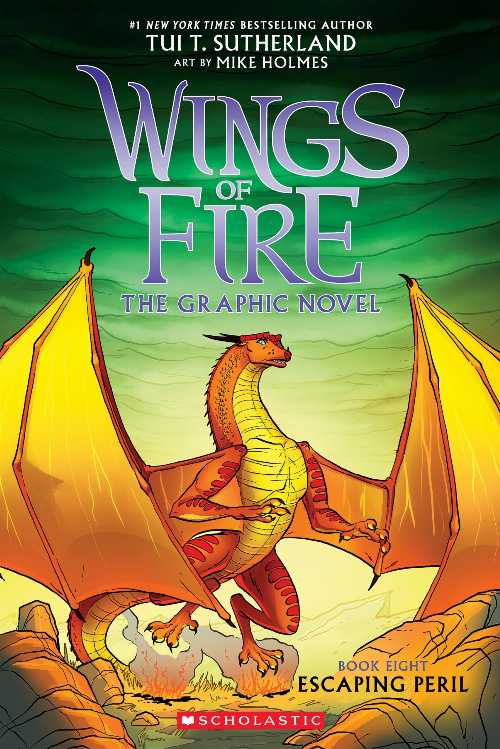 Escaping Peril: A Graphic Novel (Wings of Fire Graphic Novel #8) - Tui T Sutherland (Graphix)  9781339001234