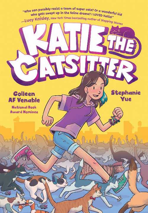 Katie the Catsitter: (A Graphic Novel) - Colleen AF Venable (Random House Graphic) 【紙書籍】 9781984895639