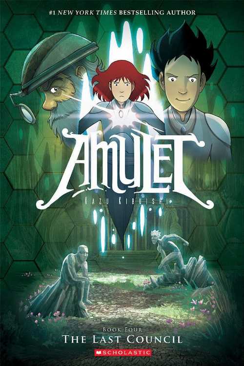 Last Council: A Graphic Novel (Amulet #4): Volume 4 - Kazu Kibuishi (Graphix)  9780545208871