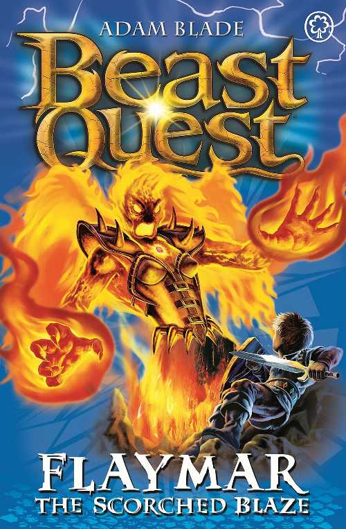 【古本】 The New Age Series 11: Flaymar the Scorched Blaze (Beast Quest) - Adam Blade (Hodder & Stoughton) 【紙書籍】 9781408318447
