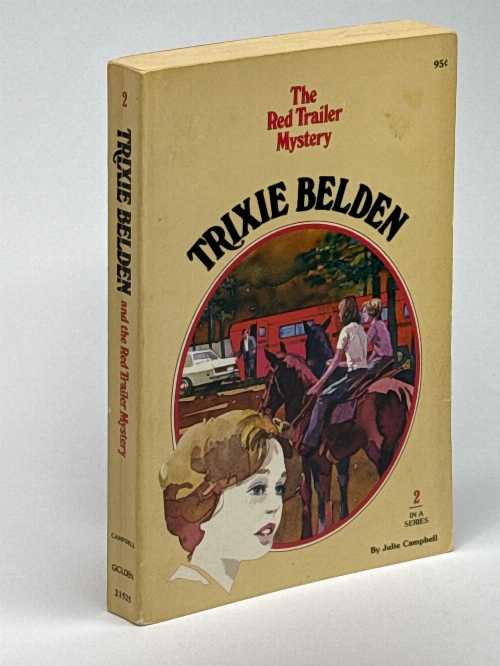 【古本】 The Red Trailer Mystery - Julie Campbell (Golden Press) 【紙書籍】 0307215253