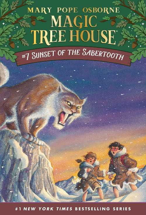  Sunset of the Sabertooth - Mary Pope Osborne (Random House Books for Young Readers)  9780679863731