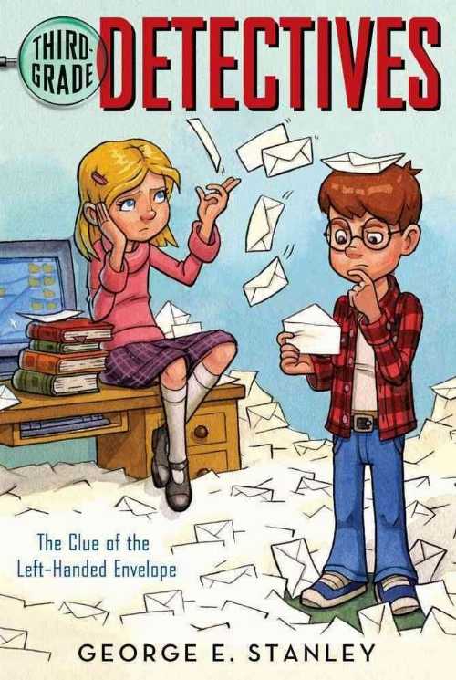  The Clue of the Left-Handed Envelope (Third-Grade Detectives, No. 1) - George E. Stanley; Salvatore Murdocca (Scholastic)  0439412889