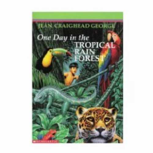 【古本】 One Day in the Tropical Rain Forest - Jean Craighead George; Gary Allen (Scholastic, Inc.) 【紙書籍】 0590379461