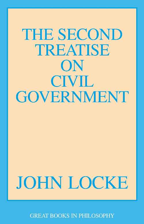 Second Treatise of Civil Government - John Locke (Prometheus)  9780879753375