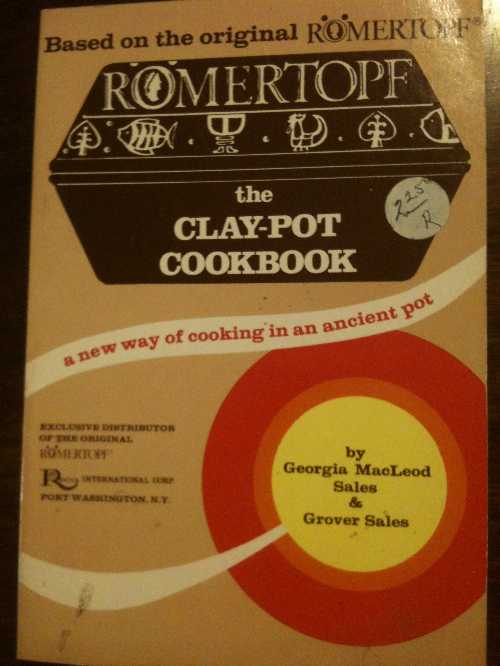  Clay-Pot Cookbook - Georgia Sales (Macmillan Pub Co)  0689705476
