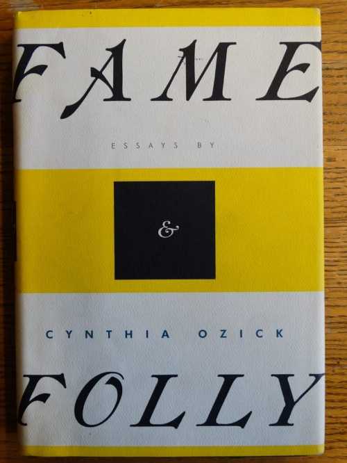 乐天商城 - 【古本】 Fame and Folly: Essays - Cynthia Ozick (Knopf) 【紙書籍】 9780679446903