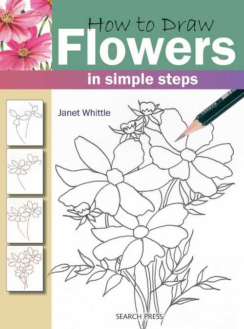 乐天商城 - 【古本】 How to Draw Flowers in Simple Steps - Janet Whittle (Search Press) 【紙書籍】 9781844483266